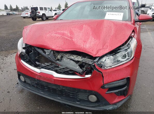 3KPF24AD6LE207436 2020 KIA FORTE Red Vista frontal