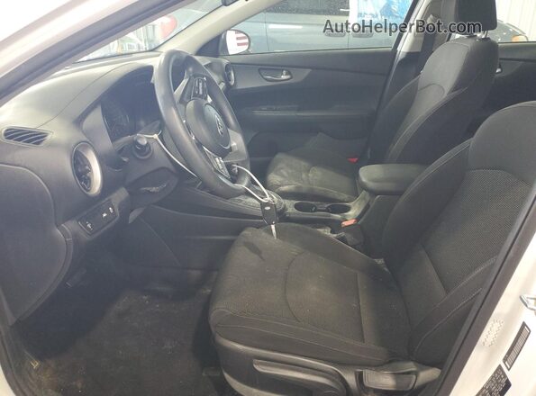 3KPF24AD6LE240159 2020 KIA FORTE White Vista interior delantera