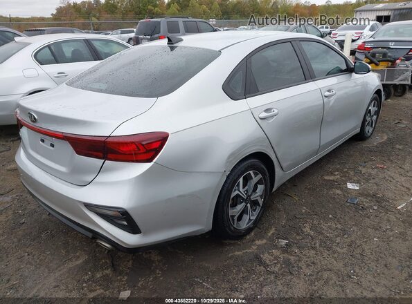 3KPF24AD6ME356303 2021 KIA FORTE Silver უკანა მარჯვენა