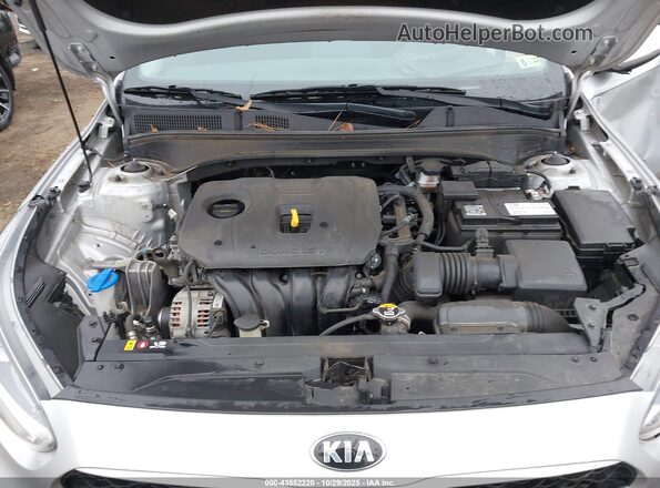 3KPF24AD6ME356303 2021 KIA FORTE Silver უკანა ხედი
