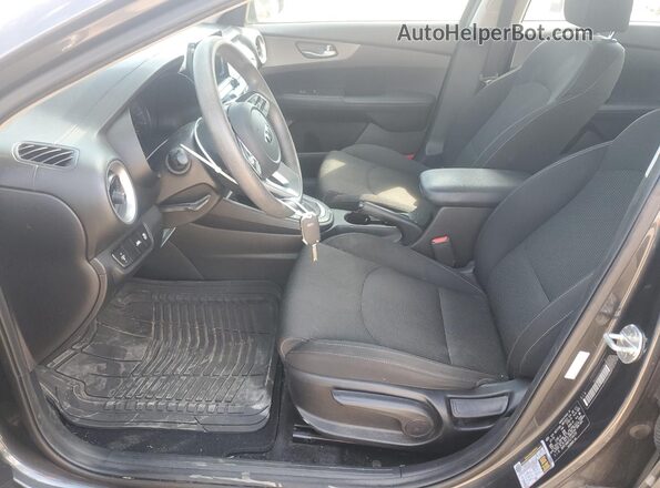 3KPF24AD7LE154729 2020 KIA FORTE Серый Вид салона спереди