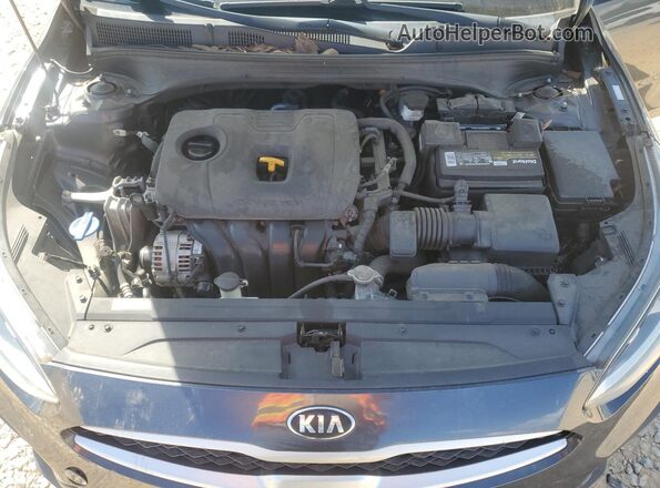 3KPF24AD7LE154729 2020 KIA FORTE Серый Вид задней части салона