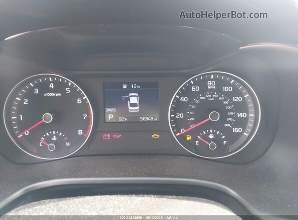 3KPF24AD7LE185625 2020 KIA FORTE Blue Rear seats view