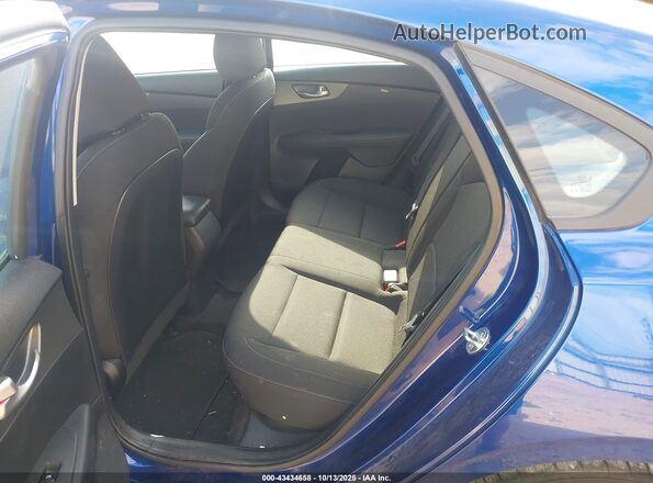 3KPF24AD7LE185625 2020 KIA FORTE Blue VIN sticker view