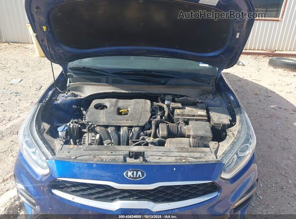 3KPF24AD7LE185625 2020 KIA FORTE Blue Rear view