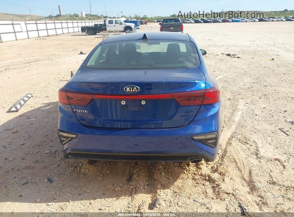 3KPF24AD7LE185625 2020 KIA FORTE Blue 