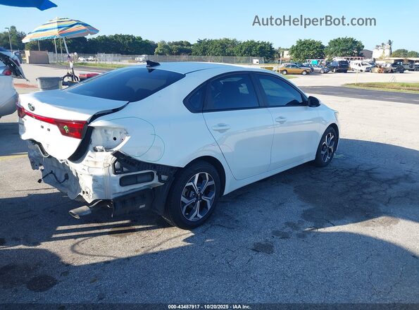 3KPF24AD7LE211723 2020 KIA FORTE Белый Задняя правая четверть