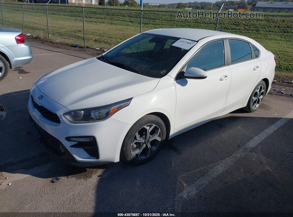 3KPF24AD7LE214623 2020 KIA FORTE White Przód lewy