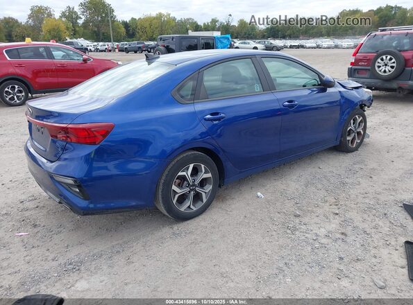 3KPF24AD7LE232362 2020 KIA FORTE Синий Задняя правая четверть