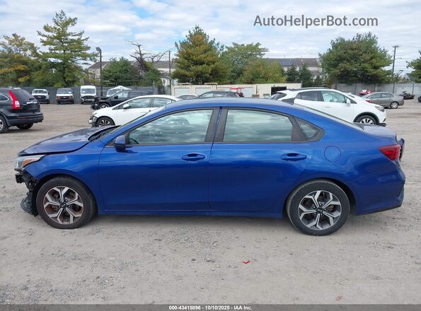 3KPF24AD7LE232362 2020 KIA FORTE Синий Панорамный вид салона 360°