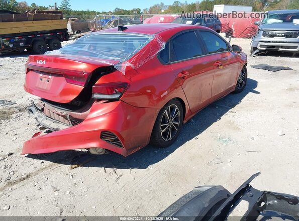 3KPF24AD7NE449980 2022 KIA FORTE Orange Задня права чверть