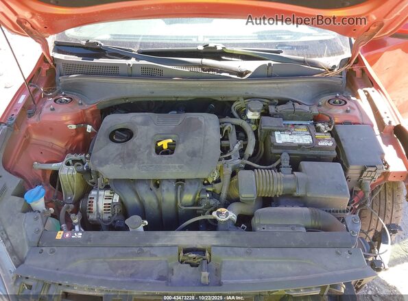 3KPF24AD7NE449980 2022 KIA FORTE Orange Вид ззаду