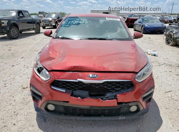 3KPF24AD8LE147675 2020 KIA FORTE Red Вид спереду