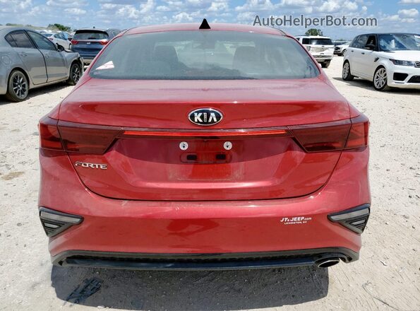 3KPF24AD8LE147675 2020 KIA FORTE Red Вид ззаду