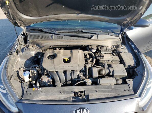 3KPF24AD9LE194357 2020 KIA FORTE Gray Вид задньої частини салону