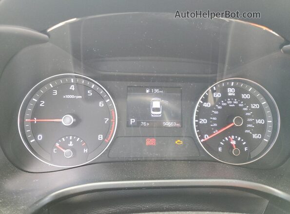 3KPF24AD9LE209049 2020 KIA FORTE Black ხელსაწყოთა პანელის ხედი