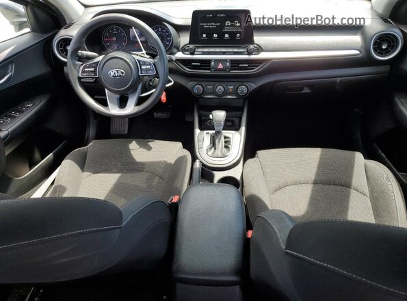 3KPF24AD9LE209049 2020 KIA FORTE Black წინა პანელის ხედი