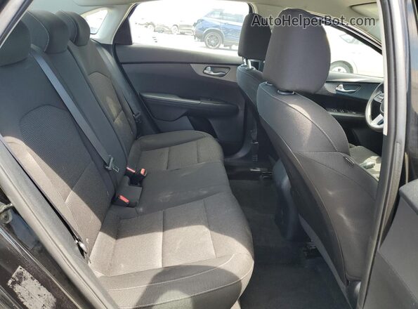 3KPF24AD9LE209049 2020 KIA FORTE Black უკანა სავარძლების ხედი