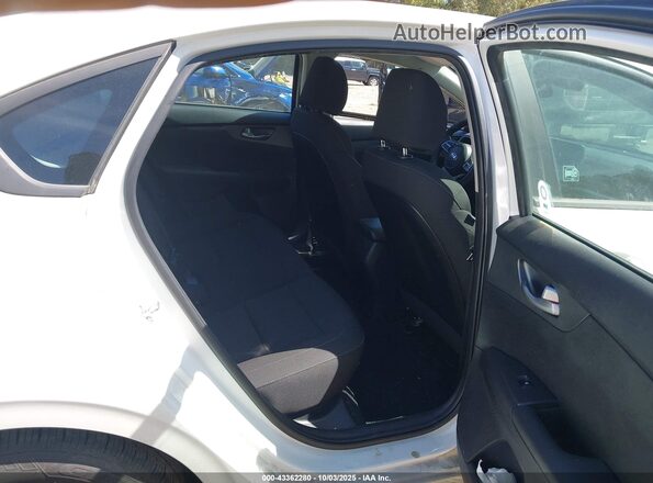 3KPF24AD9LE227986 2020 KIA FORTE White VIN sticker view