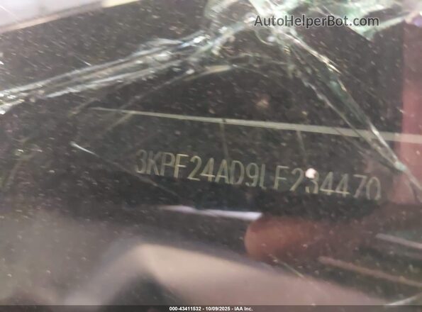 3KPF24AD9LE234470 2020 KIA FORTE Silver Engine compartment view