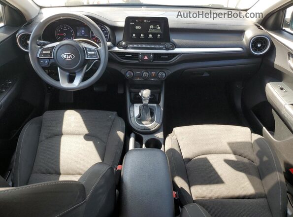 3KPF24AD9LE237725 2020 KIA FORTE White Dashboard view