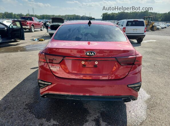 3KPF24ADXKE052811 2019 KIA FORTE Red Հետևի տեսք