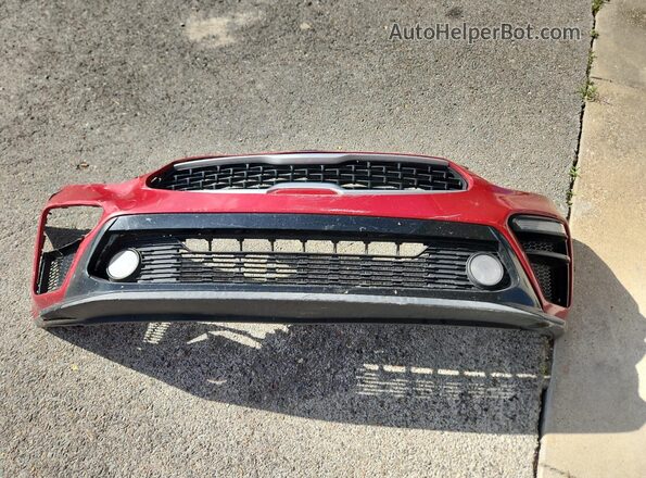 3KPF24ADXKE052811 2019 KIA FORTE Red Շարժիչի բաժամունքի տեսք