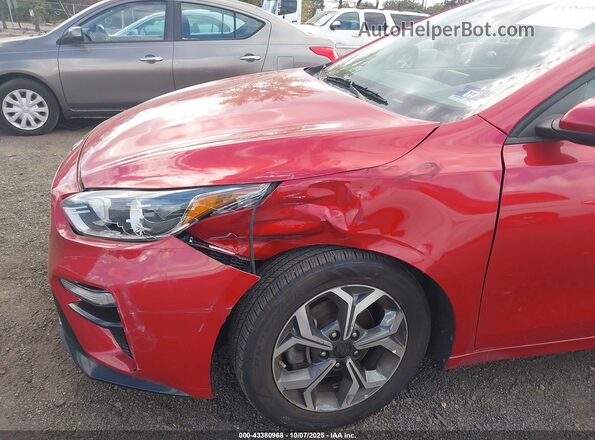 3KPF24ADXLE145152 2020 KIA FORTE Red წინა ხედი