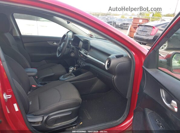 3KPF24ADXLE145152 2020 KIA FORTE Red წინა სალონის ხედი