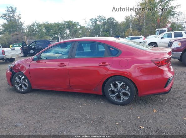 3KPF24ADXLE145152 2020 KIA FORTE Red სალონის 360-გრადუსიანი ხედი
