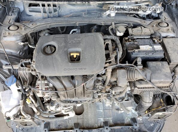 3KPF24ADXLE213496 2020 KIA FORTE Gray Սալոնի հետևի տեսք