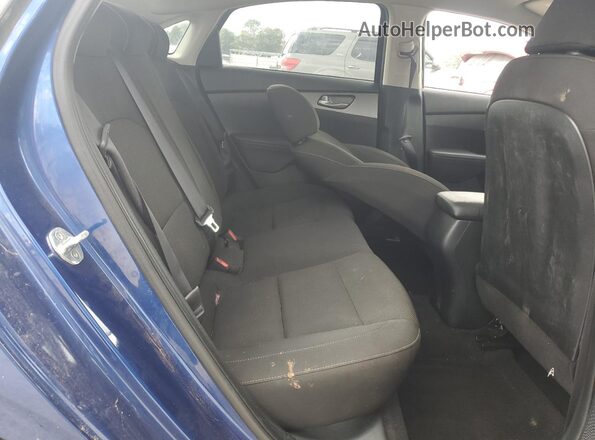 3KPF24ADXLE220593 2020 KIA FORTE Blue Вид задніх сидінь