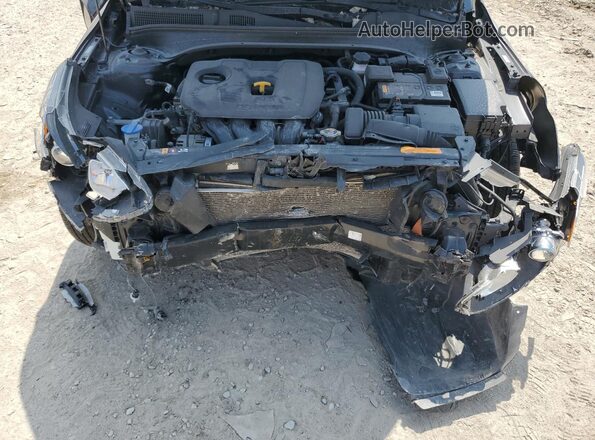 3KPF24ADXLE242867 2020 KIA FORTE Gray უკანა სალონის ხედი