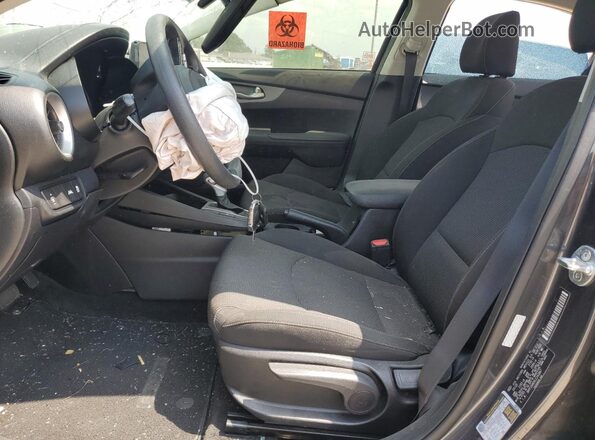 3KPF24ADXLE242867 2020 KIA FORTE Gray წინა სალონის ხედი
