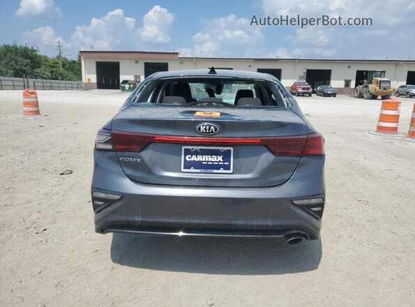 3KPF24ADXLE242867 2020 KIA FORTE Gray უკანა ხედი