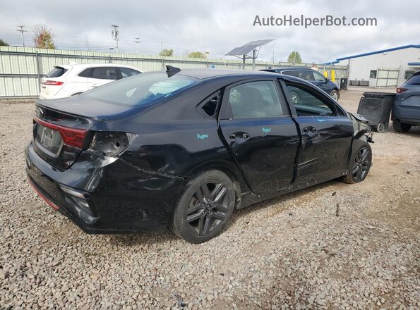 3KPF34AD2LE223579 2020 KIA FORTE Black უკანა მარჯვენა