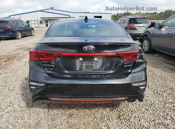 3KPF34AD2LE223579 2020 KIA FORTE Black უკანა ხედი