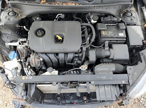 3KPF34AD2LE223579 2020 KIA FORTE Black უკანა სალონის ხედი