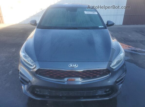 3KPF34AD3LE229410 2020 KIA FORTE Gray წინა ხედი