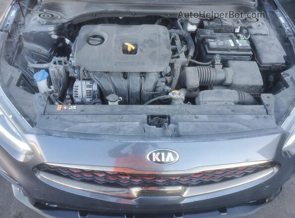 3KPF34AD3LE229410 2020 KIA FORTE Gray უკანა სალონის ხედი