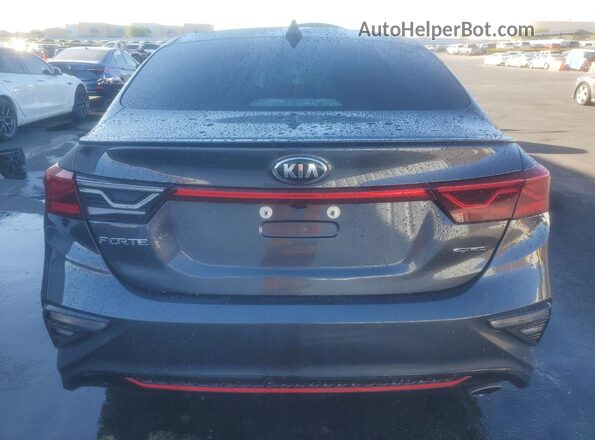 3KPF34AD3LE229410 2020 KIA FORTE Gray უკანა ხედი