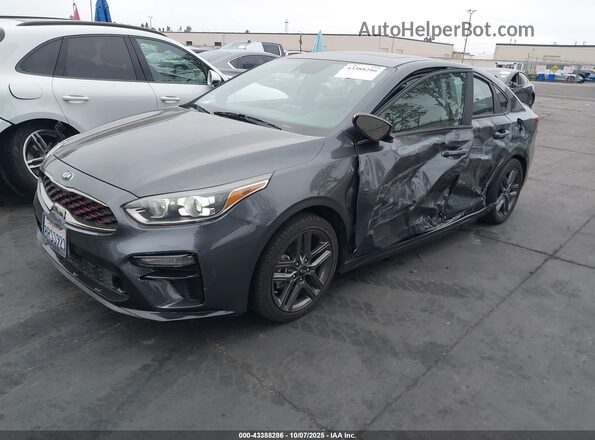 3KPF34AD9LE246728 2020 KIA FORTE Gray Передня ліва чверть