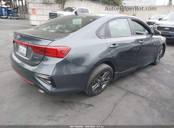 3KPF34AD9LE246728 2020 KIA FORTE Gray Задня права чверть