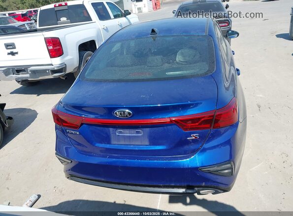3KPF34ADXKE046892 2019 KIA FORTE Blue 