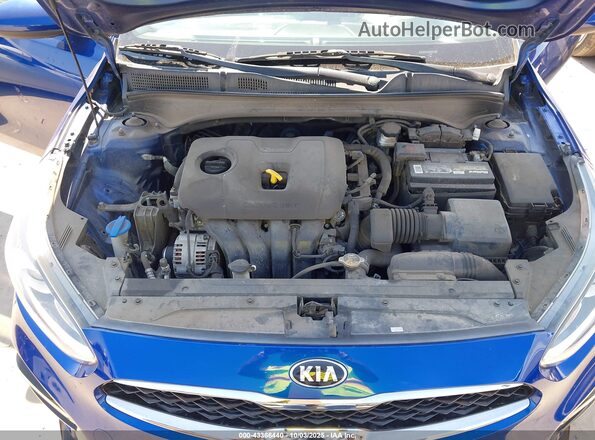 3KPF34ADXKE046892 2019 KIA FORTE Blue Vista trasera