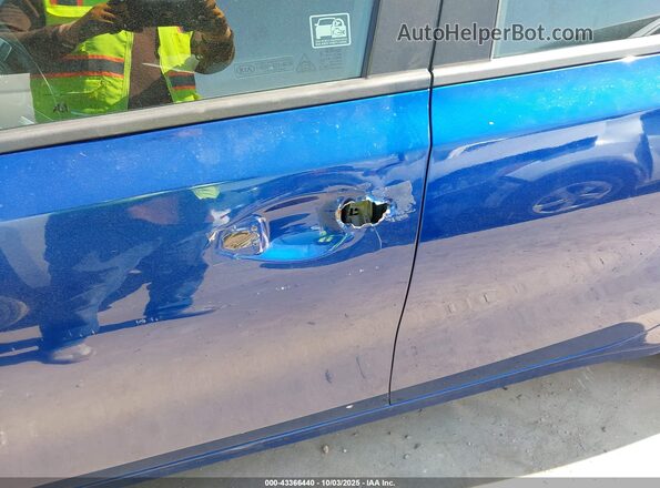 3KPF34ADXKE046892 2019 KIA FORTE Blue Vista frontal