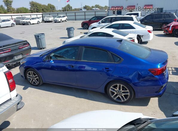 3KPF34ADXKE046892 2019 KIA FORTE Blue Vista interior de 360 grados