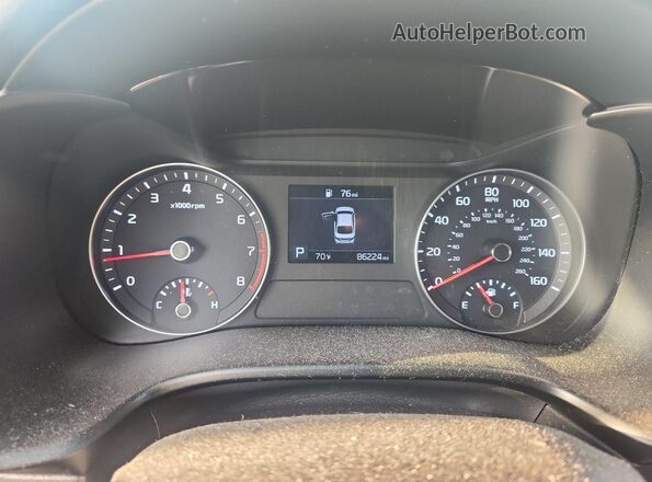 3KPF34ADXLE175815 2020 KIA FORTE White Սարքավորումների վահանակի տեսք