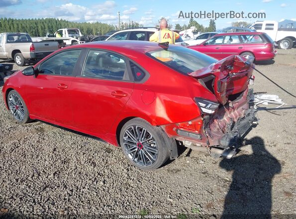 3KPF44AC4LE218002 2020 KIA FORTE Orange Trasero izquierdo