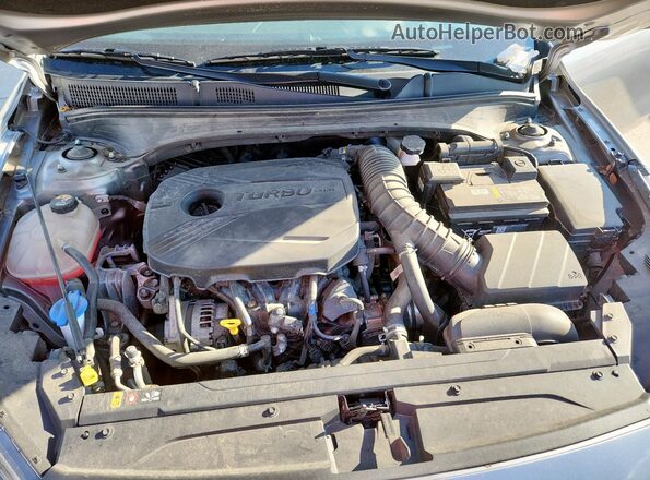 3KPF44AC6NE461166 2022 KIA FORTE Серебряный Вид задней части салона
